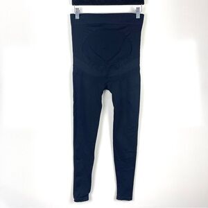 Blanqi Everyday Maternity Belly Support Full Length Leggings Black Size Medium